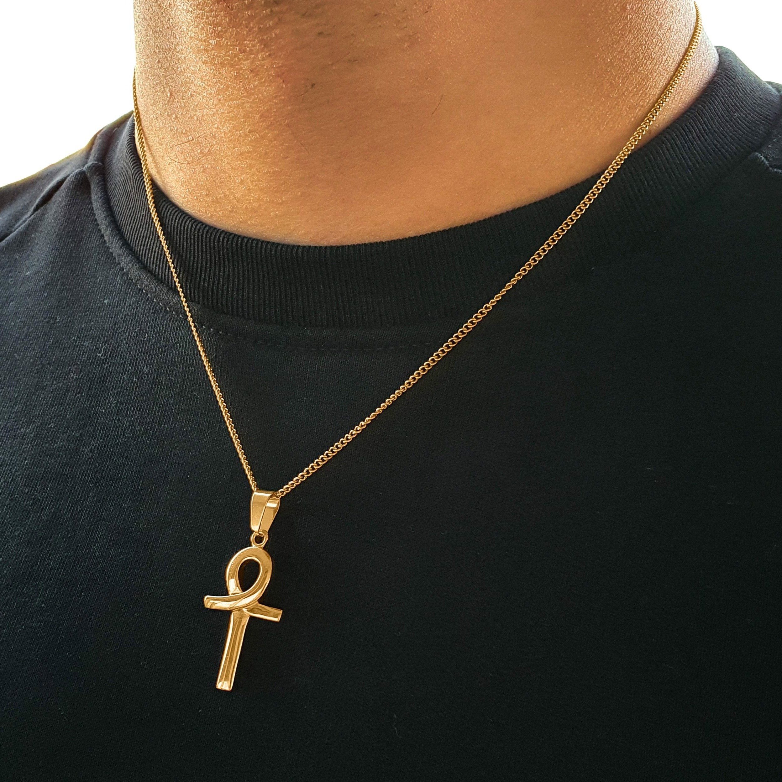 "Ankh" Goudkleurige Hanger