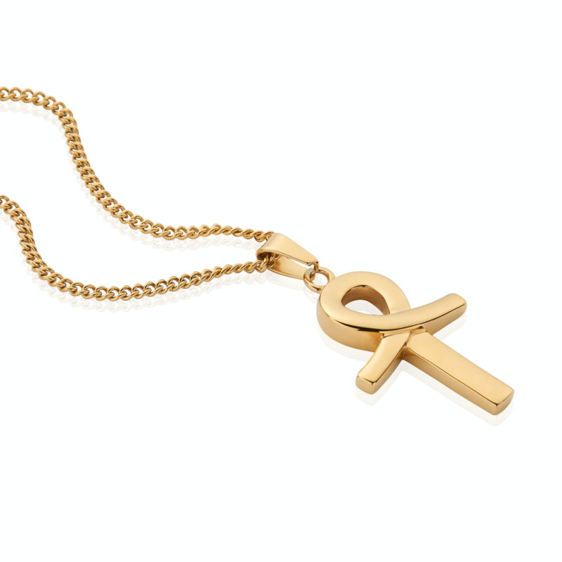 "Ankh" Goudkleurige Hanger
