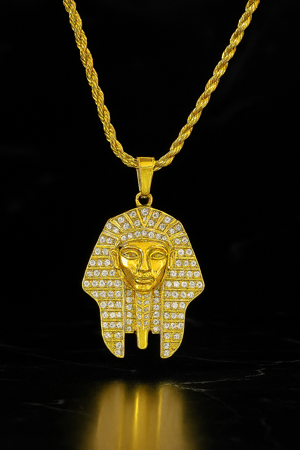 "Pharao" Goudkleurige Hanger
