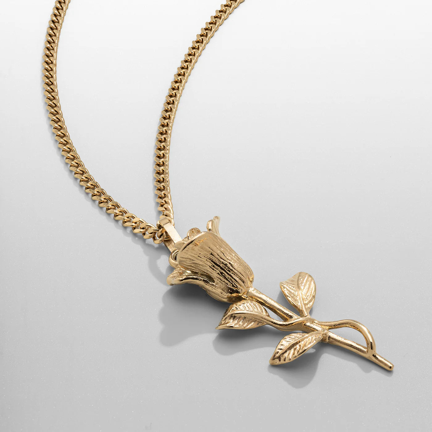 "Rose" Goudkleurige Hanger