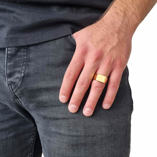 "Blanco" Gouden Ring