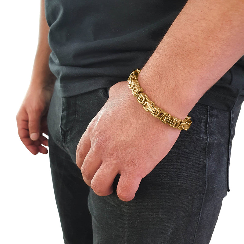 "Byzantine" Gouden Armband (8mm)