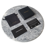 "Compass" Gouden Hanger + Ring Set