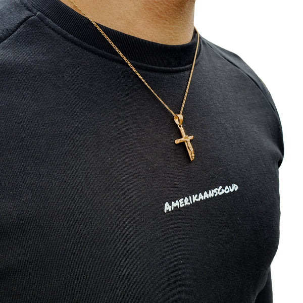 "Cross" Gouden Hanger