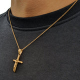 "Cross" Gouden Hanger