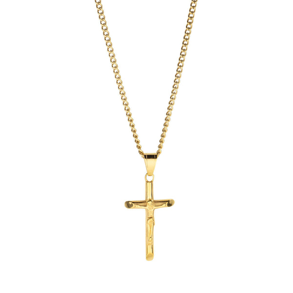 "Cross" Gouden Hanger