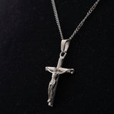 "Cross" Zilveren Hanger-AmerikaansGoud