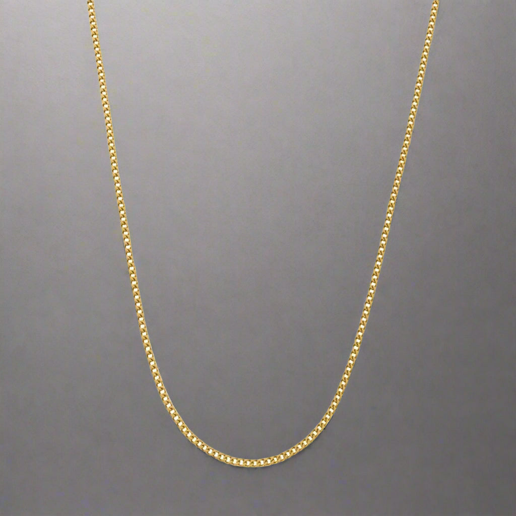 "Cuban" Gouden Ketting (2mm)-AmerikaansGoud