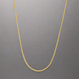 "Cuban" Gouden Ketting (2mm)-AmerikaansGoud