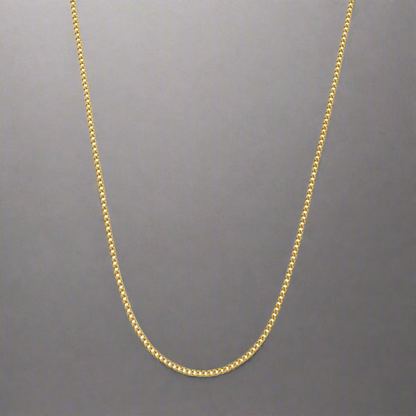 "Cuban" Gouden Ketting (2mm)-AmerikaansGoud