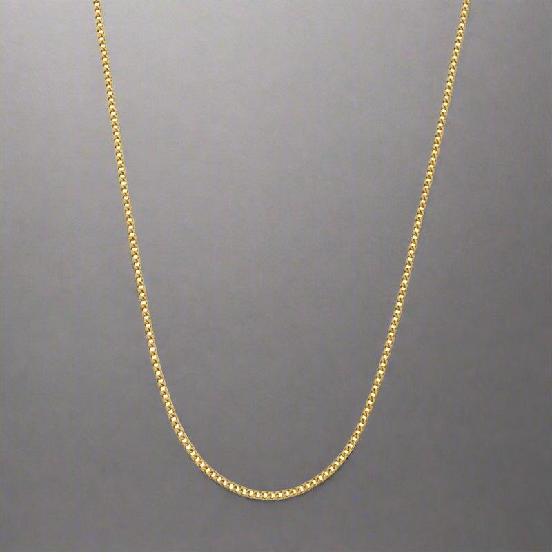 "Cuban" Gouden Ketting (2mm)-AmerikaansGoud