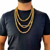 "El Chapo" Gouden Ketting (8mm)