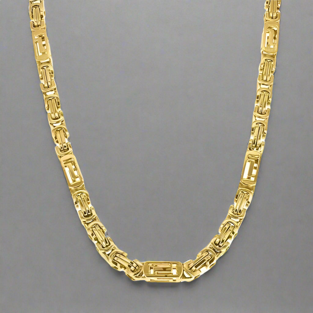 "El Chapo" Gouden Ketting (8mm)-AmerikaansGoud