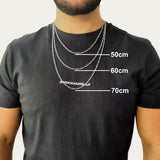 "Figaro" Zilveren Ketting (3mm)