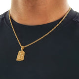 "Jesus Piece" Gouden Hanger