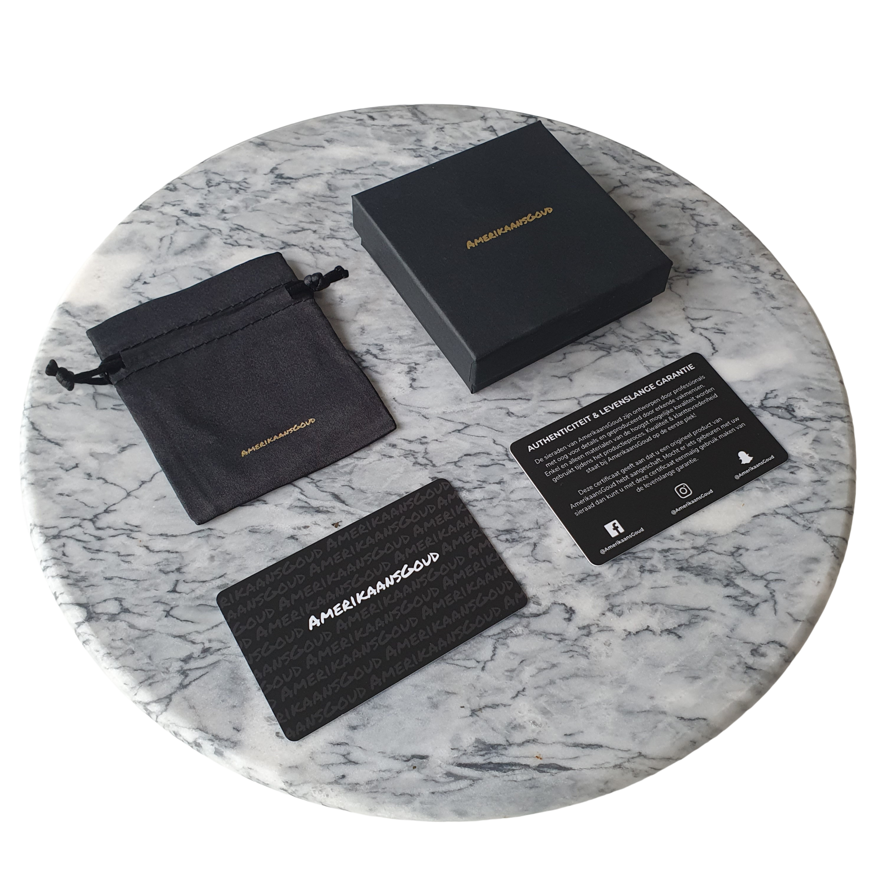 "Presidento" Goudkleurige Armband + Ring