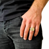 "Relax" Gouden Ring
