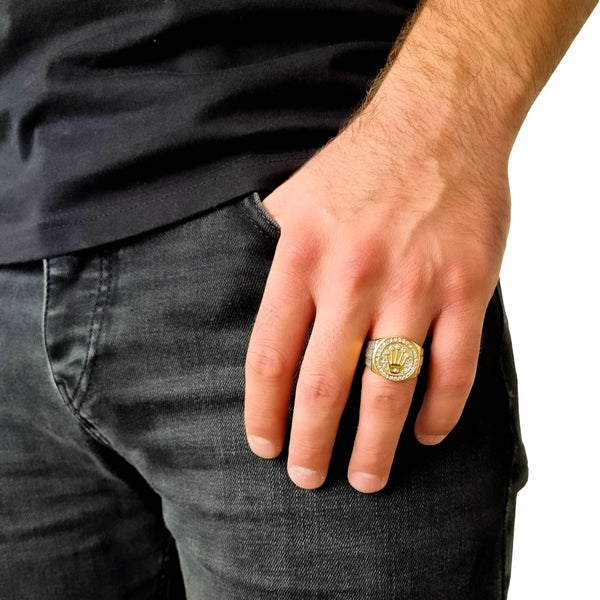 "Relax" Gouden Ring