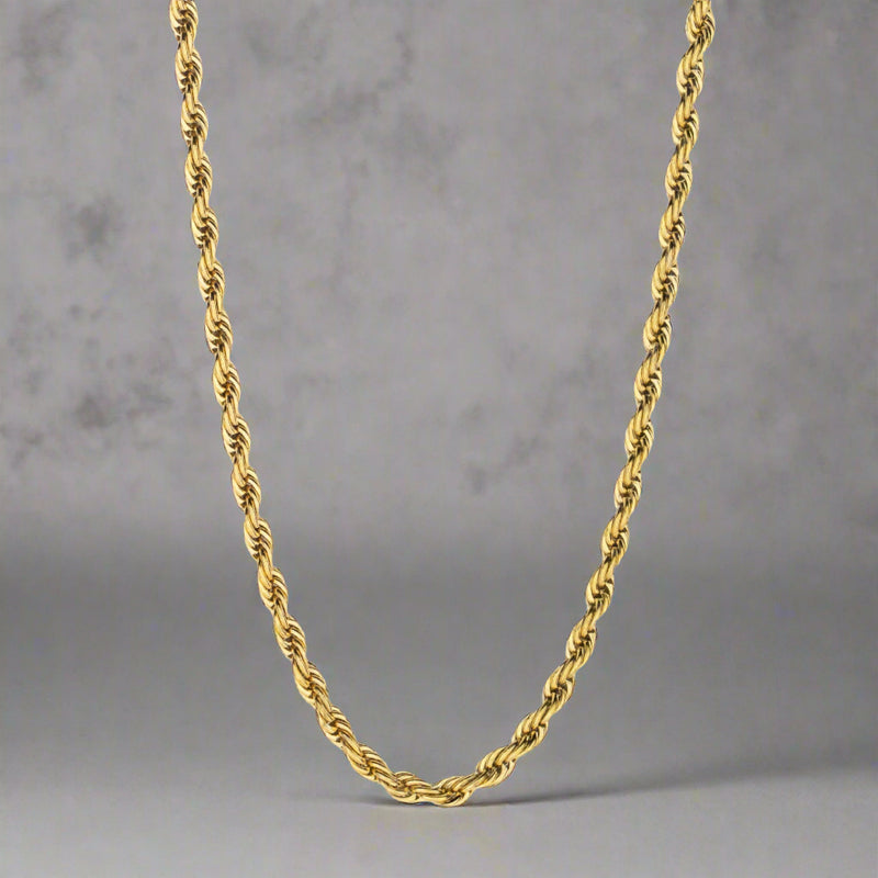 "Rope" Gouden Ketting (5mm)