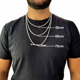 "Rope" Zilveren Ketting & Armband (5mm)