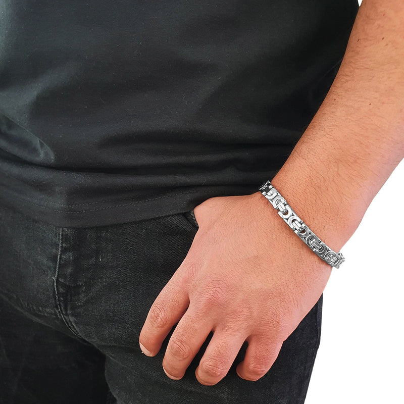 "Scylla" Zilveren Armband (8mm)