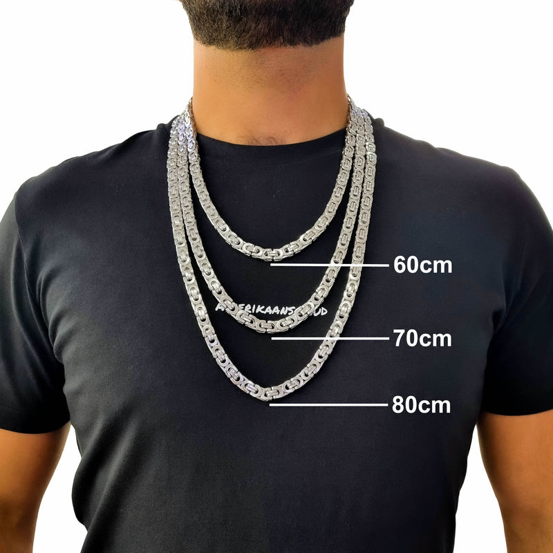 "Scylla" Zilveren Ketting (8mm)