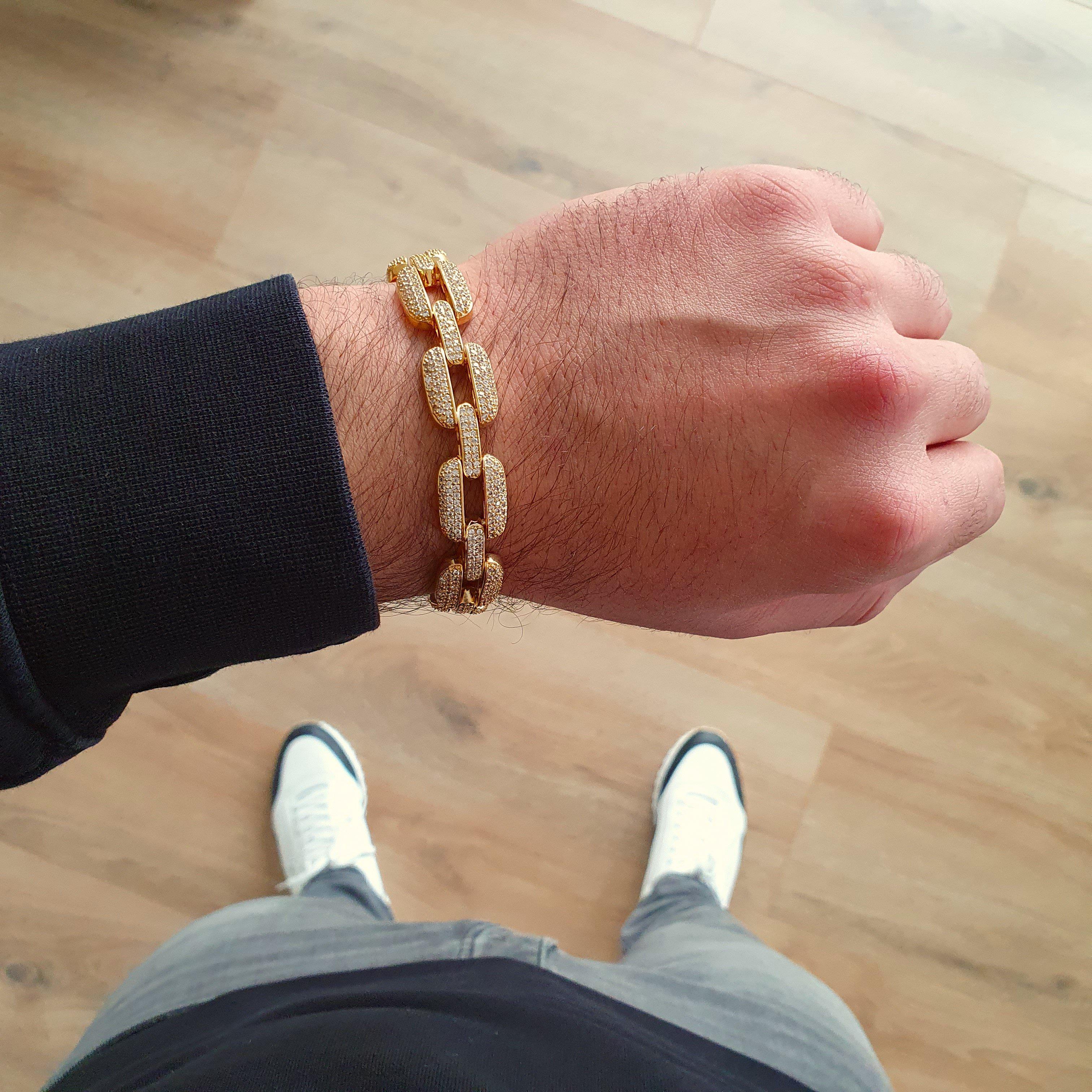 "Sevirio" Gouden Armband-AmerikaansGoud