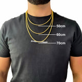 "Wheat" Gouden Ketting (3mm)