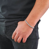 "Wheat" Zilveren Armband (5mm)