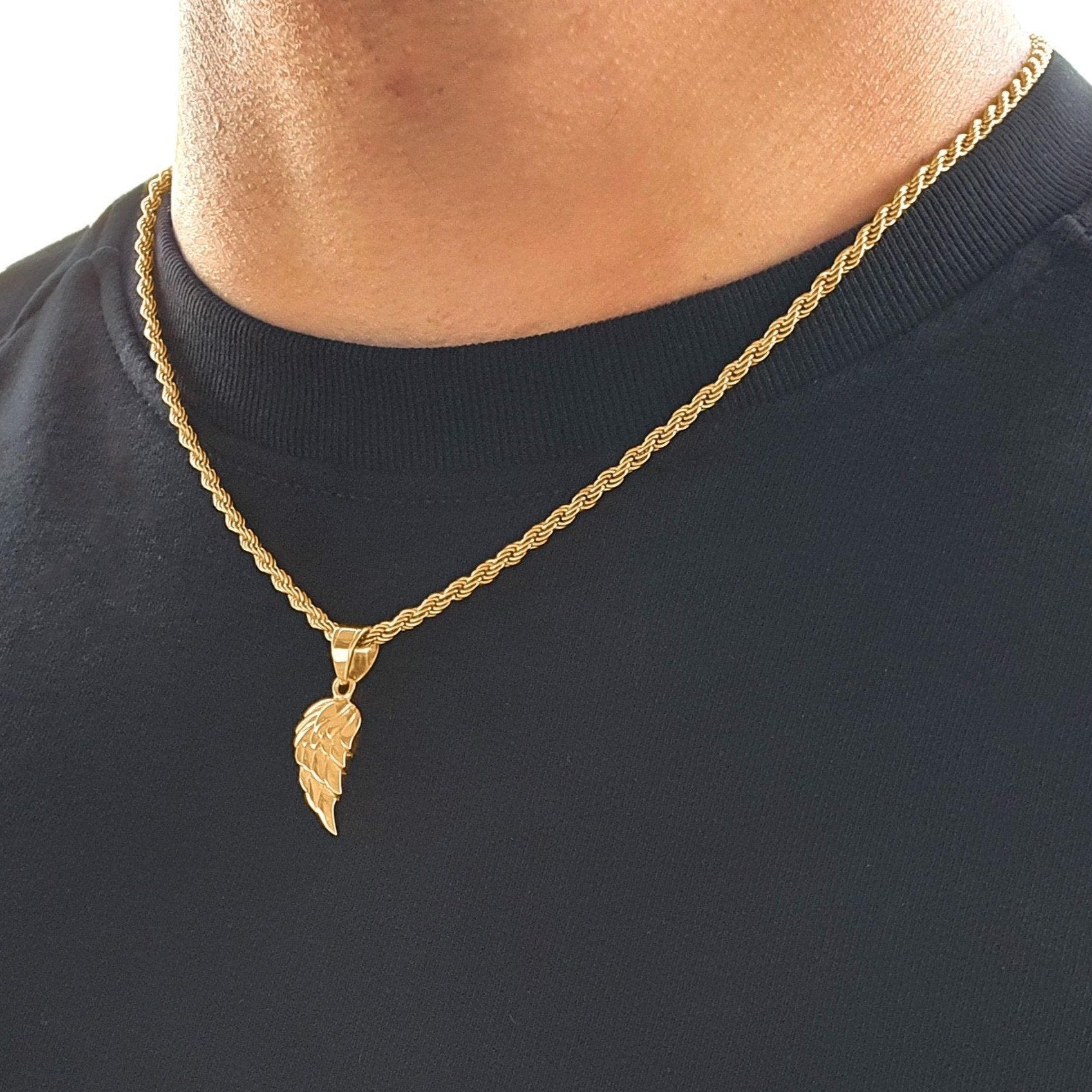 "Wing" Goudkleurige Hanger